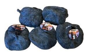 Lot Of 5 Skeins Katia Promesa Yarn Gray 59% Mohair 50 Gr Each Soft